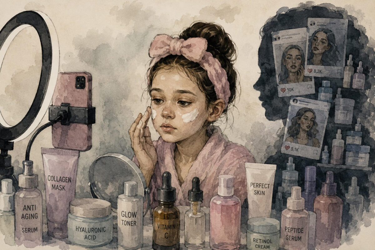 Cosmeticorexia: Η νέα βιομηχανία δισεκατομμυρίων που πείθει ακόμη και παιδιά να φοβούνται το πρόσωπό τους
