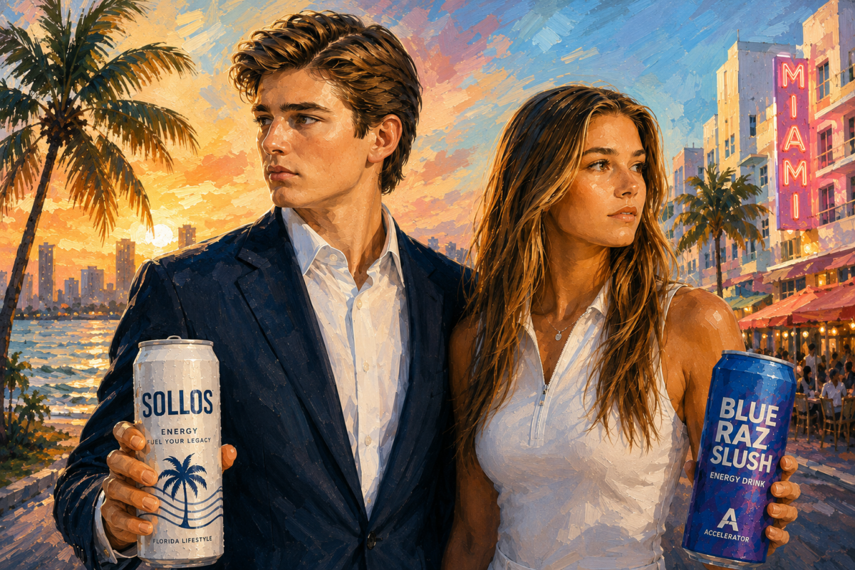 Γιατί ο Μπάρον και η Κάι Τραμπ επενδύουν στα energy drinks και τι αποκαλύπτει η κίνησή τους για τη νέα εποχή των family brands