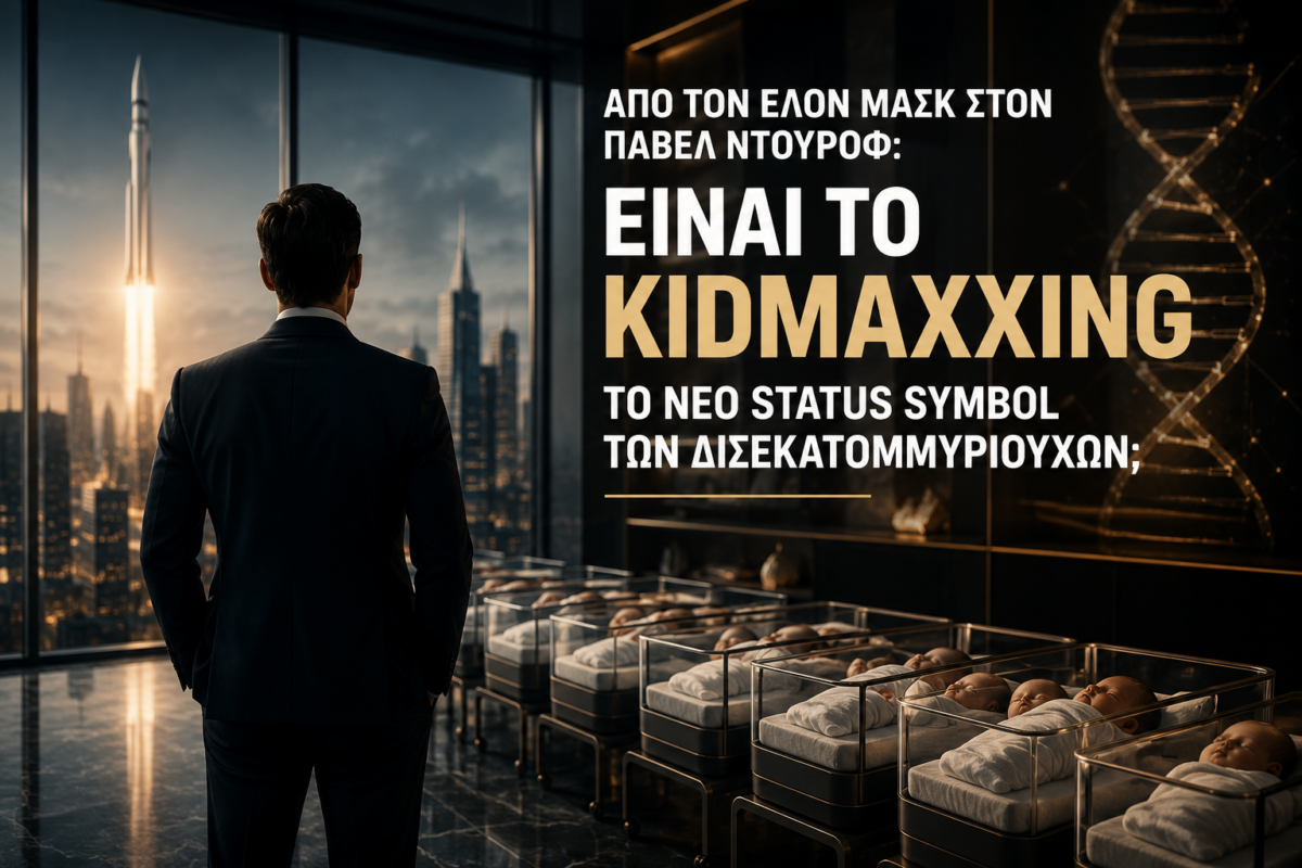 Από τον Έλον Μασκ στον Πάβελ Ντούροφ: Είναι το kidmaxxing το νέο status symbol των δισεκατομμυριούχων;