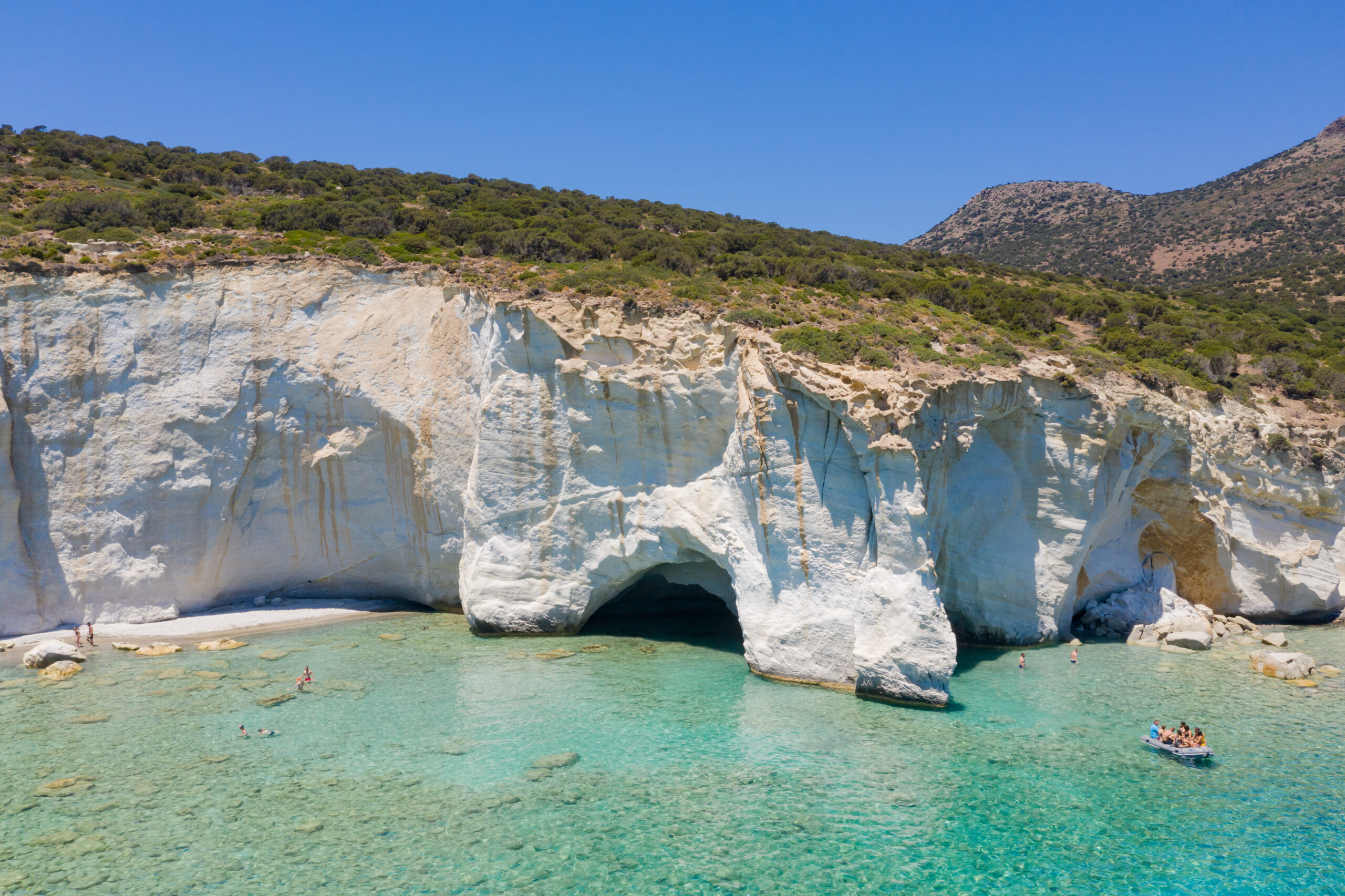 Μήλος κλέφτικο Κυκλάδες παραλίες