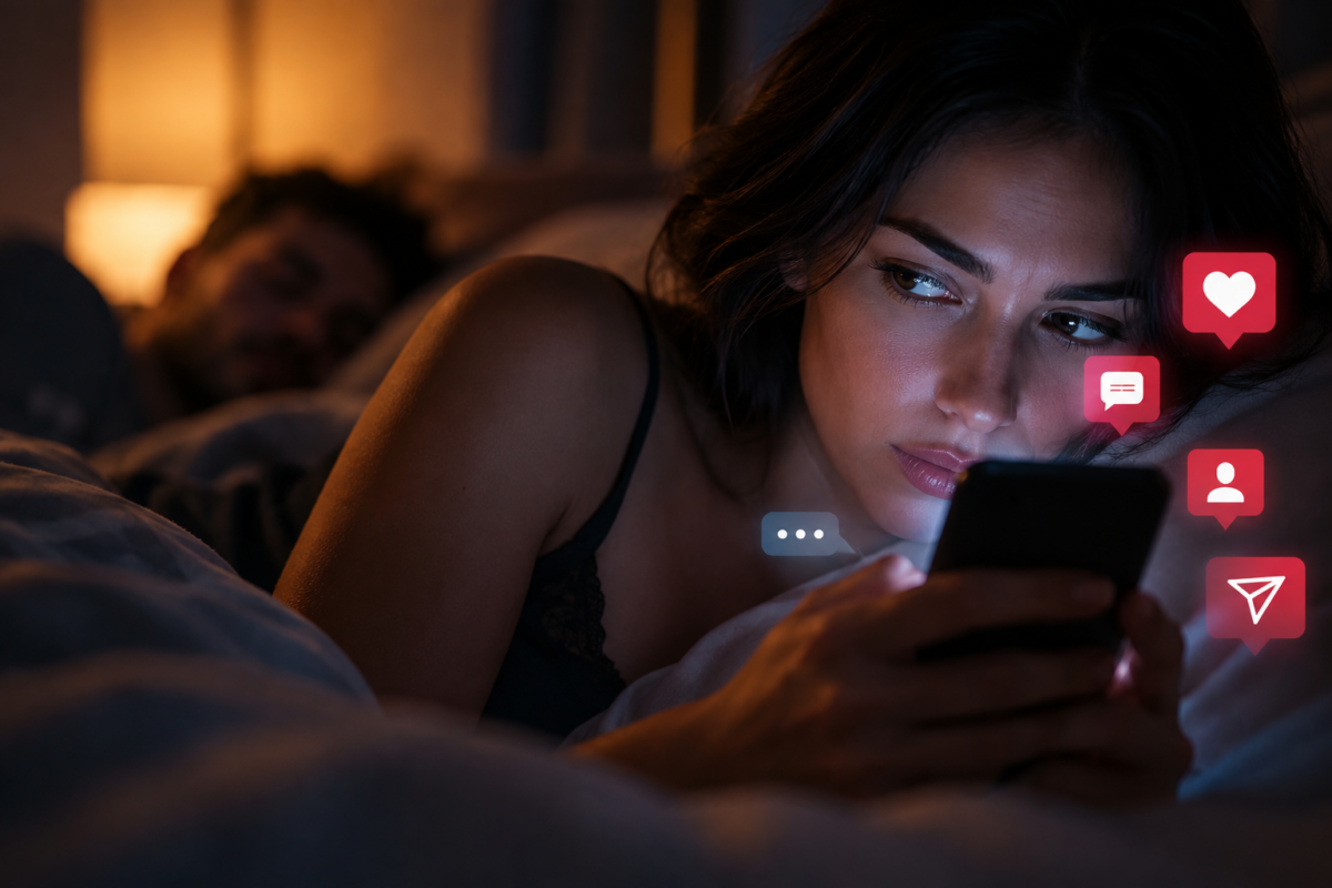Micro-Cheating: Είναι απιστία ένα like, ένα DM ή ένα κρυφό follow;