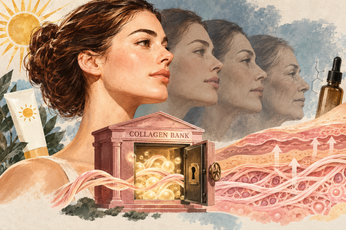 The Collagen Bank: Μπορούμε πραγματικά να «αποταμιεύσουμε» κολλαγόνο πριν αρχίσουμε να το χάνουμε;