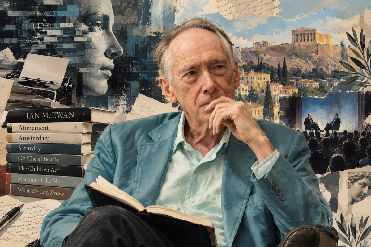 Ian McEwan: Τι απομένει στον συγγραφέα όταν η τεχνητή νοημοσύνη μαθαίνει να γράφει;