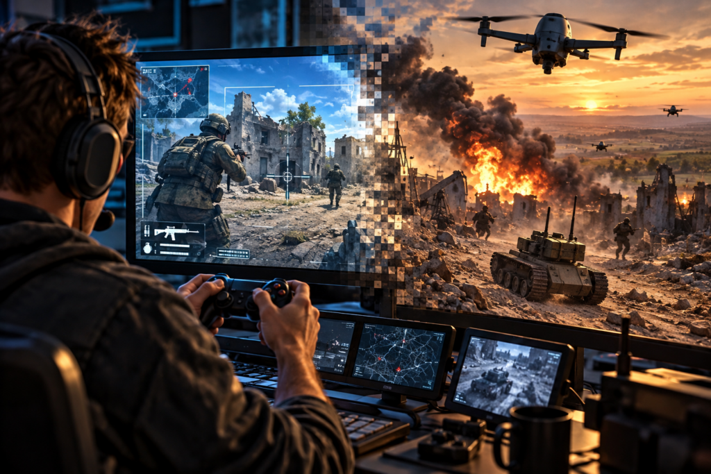 Όταν ο πόλεμος μοιάζει με Video Game